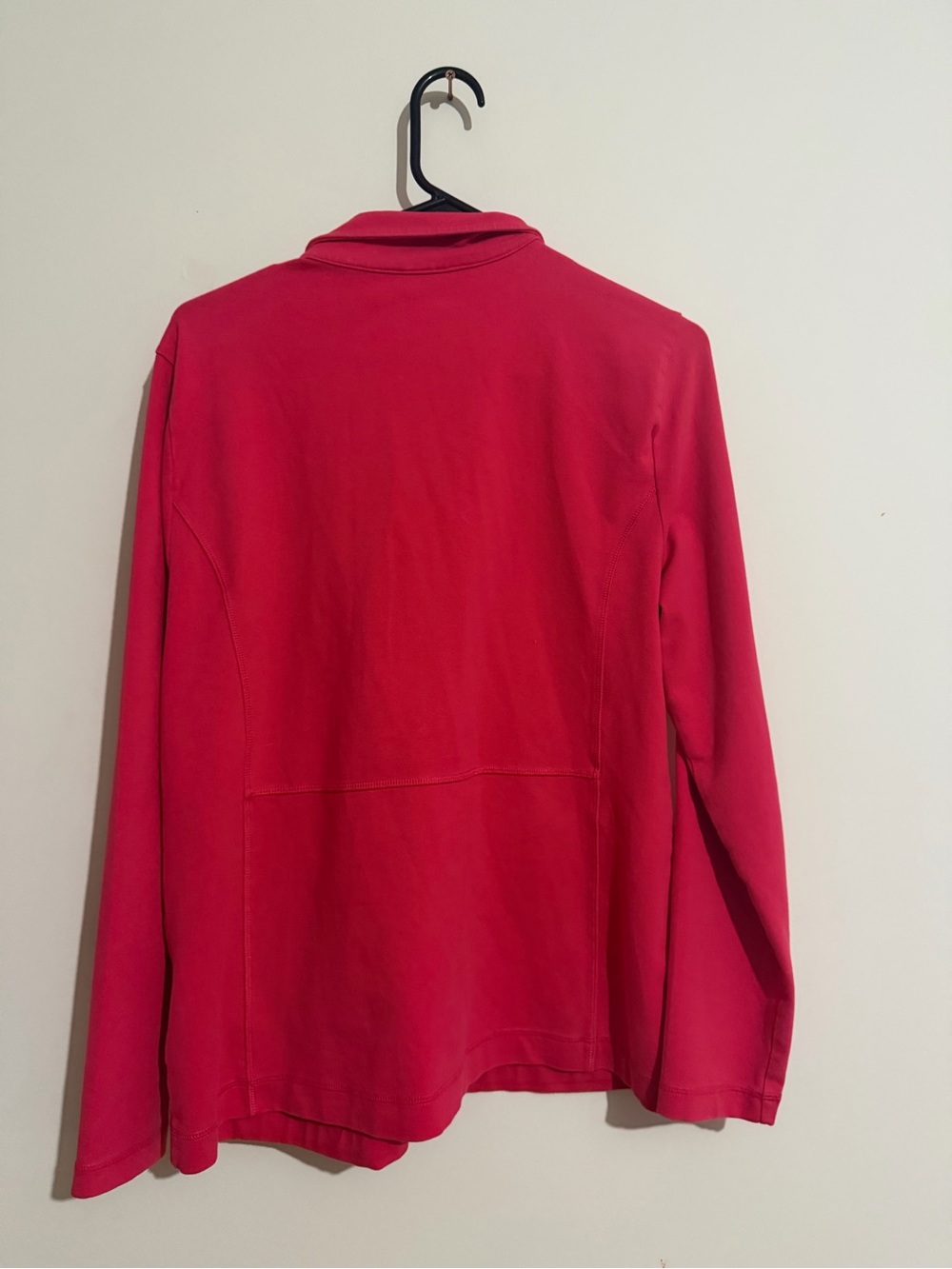 Talbots Red Full-Zip Utility Jacket - Picture 3 of 3
